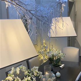 fwthumbChristmas table decor twigs crystals Knightsbridge Lilys Flowers.jpg